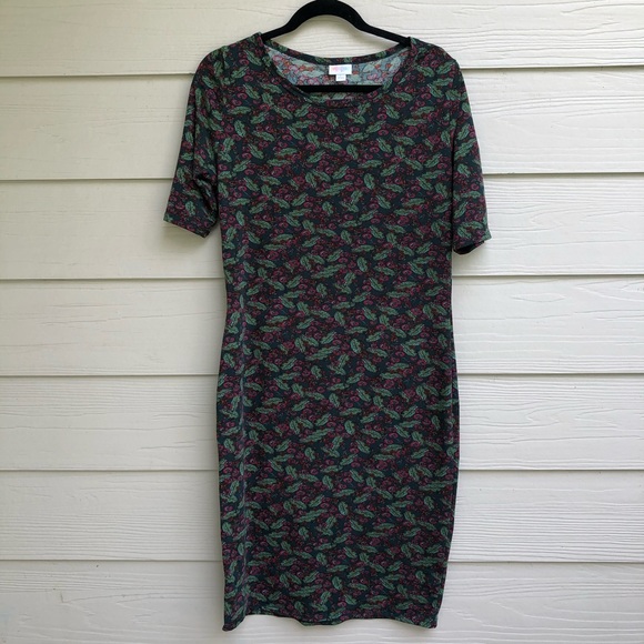 LuLaRoe Dress Julia L ***30% off 3+ - Picture 1 of 2